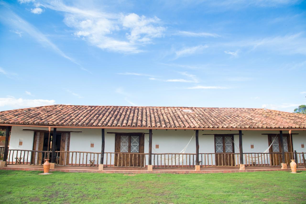 Hotel Boutique Venturi Barichara Bagian luar foto