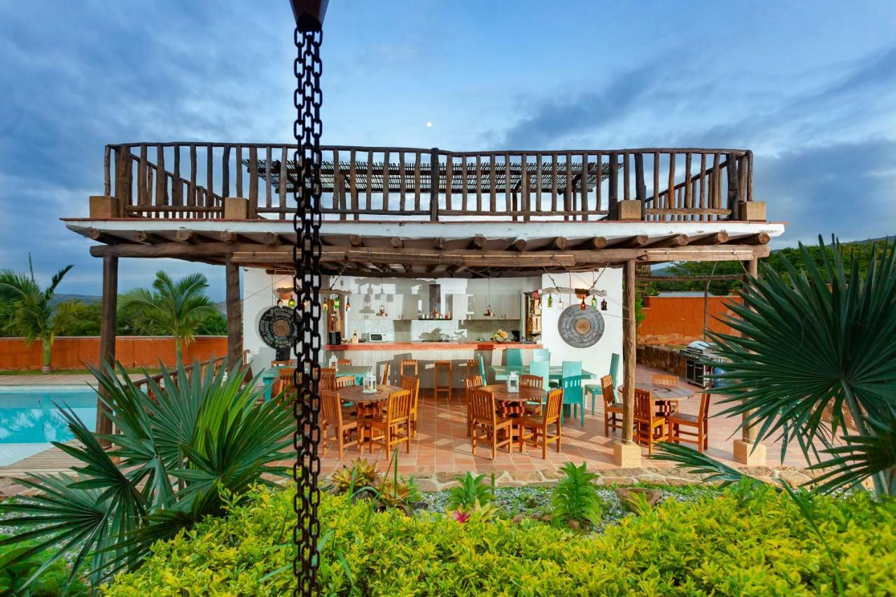 Hotel Boutique Venturi Barichara Bagian luar foto
