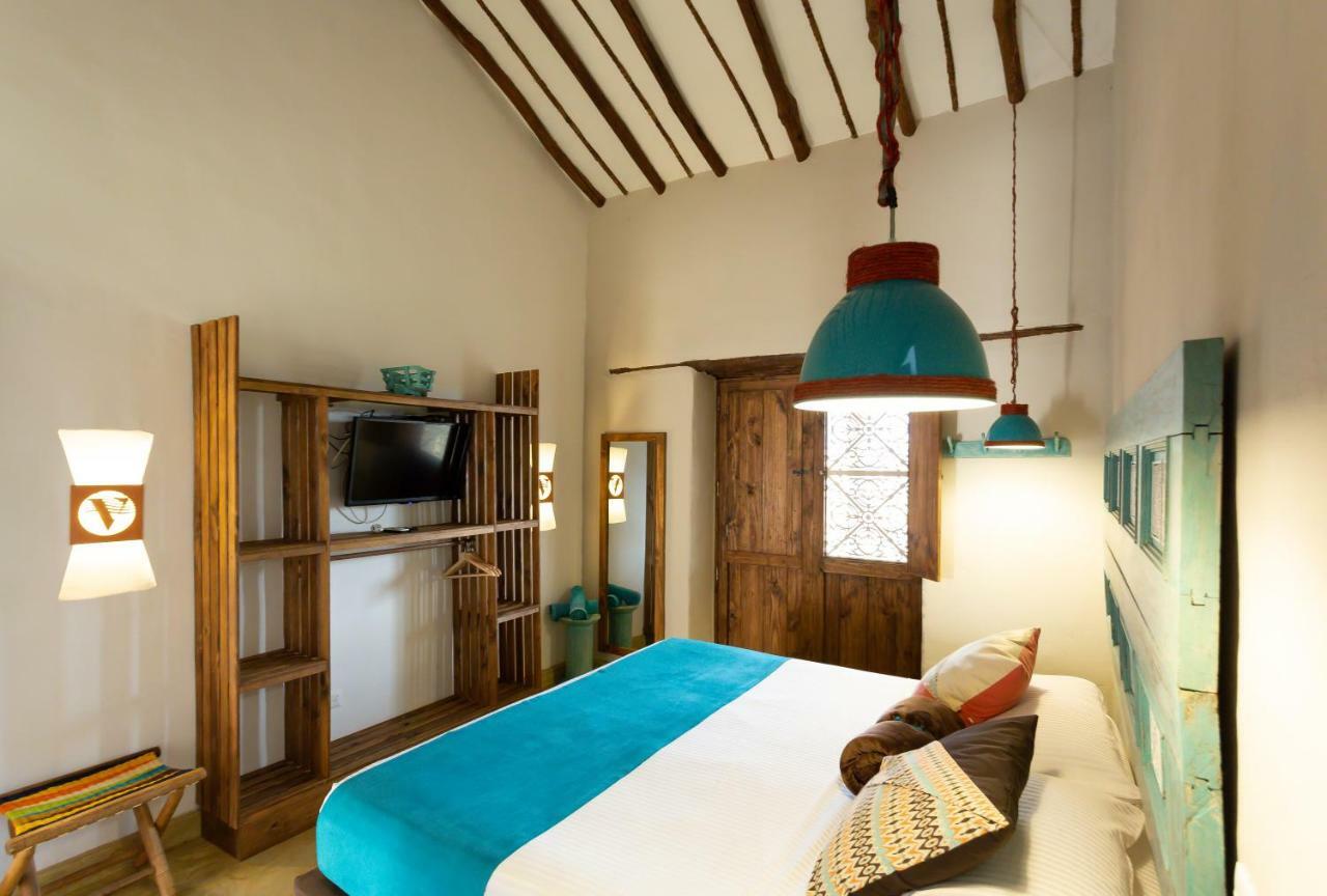 Hotel Boutique Venturi Barichara Bagian luar foto